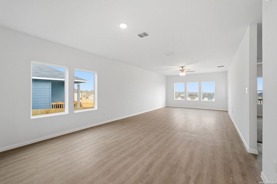 Spacious, unfurnished interior of a new home in Willow View, Converse (Image 19). Spacious, unfurnished interior of a new home in Willow View, Converse (Image 19).