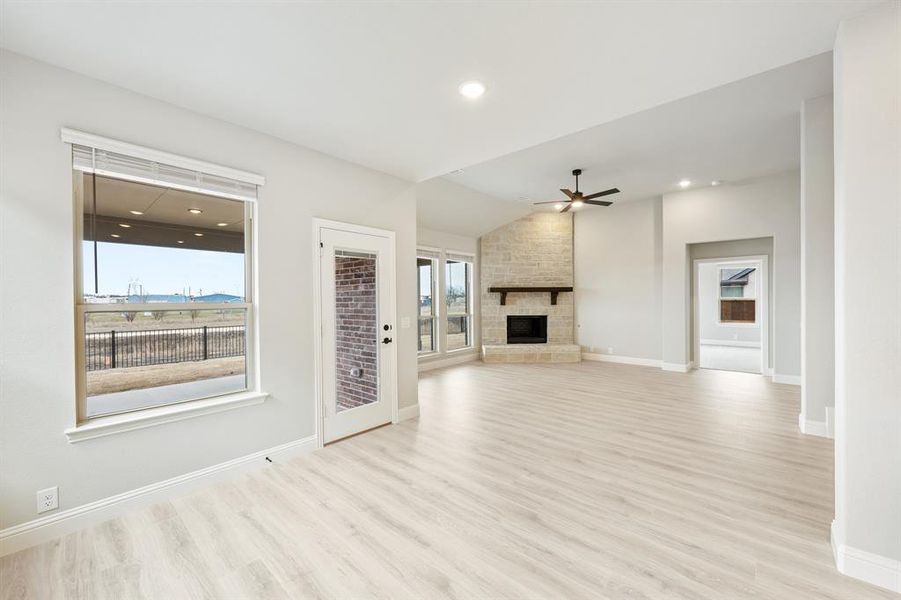 Spacious, unfurnished interior of a new home in Silo Mills, Joshua (Image 29).