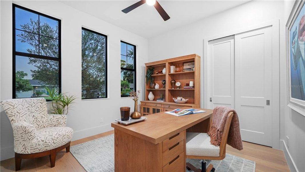 Furnished interior view inside a new home in , Sarasota (Image 17).
