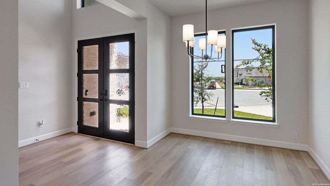 Spacious, unfurnished interior of a new home in Haby Hill, San Antonio (Image 23). Spacious, unfurnished interior of a new home in Haby Hill, San Antonio (Image 23).