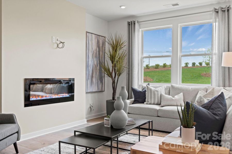 Furnished interior view inside a new home in Grants Landing, Salisbury (Image 29).