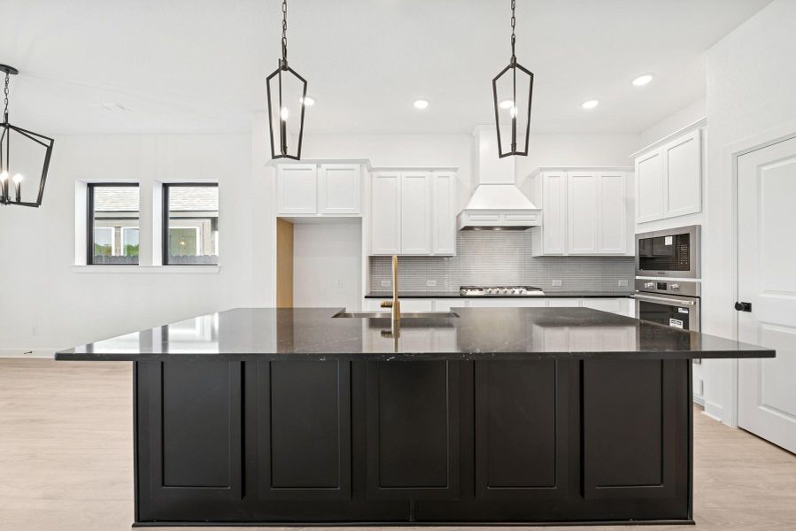 Furnished interior view inside a new home in Pomona 45' Homesites, Manvel (Image 13). Furnished interior view inside a new home in Pomona 45' Homesites, Manvel (Image 13).