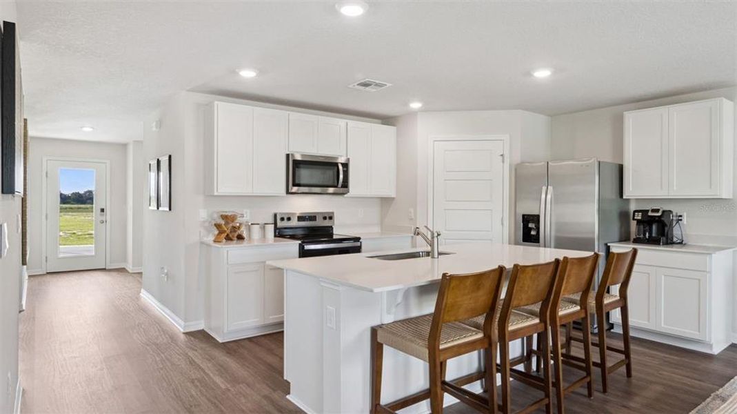 Furnished interior view inside a new home in , Deltona (Image 6).