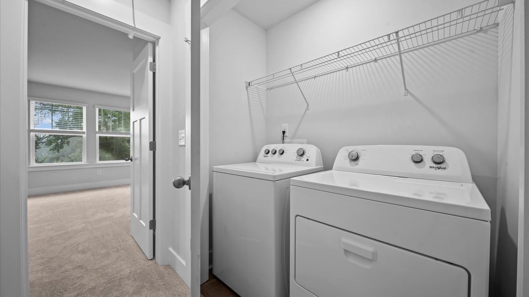 Furnished interior view inside a new home in Saluda Crossing, Piedmont (Image 22).