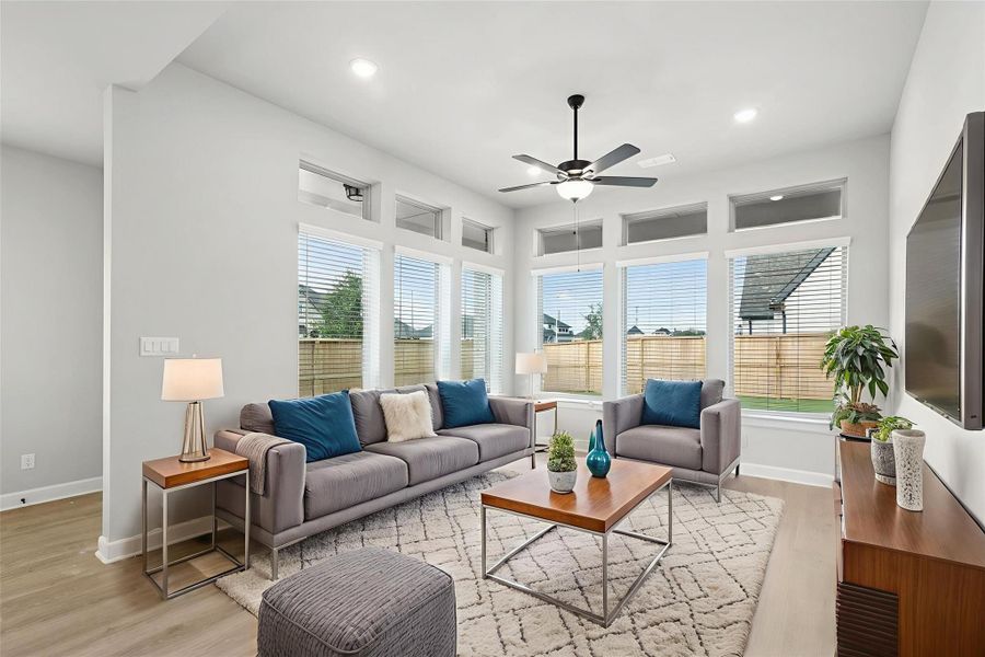 Virtually staged to give you the visual you need to see furniture placement and how the home can live.