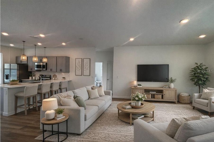 Furnished interior view inside a new home in Palm Coast, Palm Coast (Image 6).