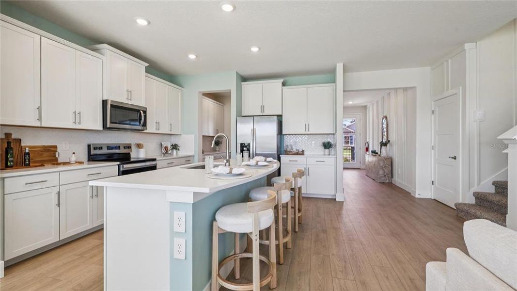 Furnished interior view inside a new home in Briarwood, Alachua (Image 9).