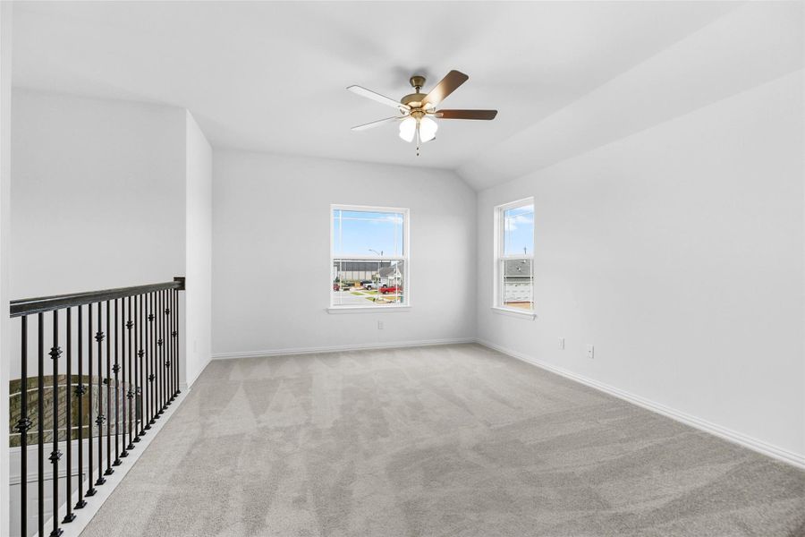 Spacious, unfurnished interior of a new home in Beamer Villas, Friendswood (Image 24). Spacious, unfurnished interior of a new home in Beamer Villas, Friendswood (Image 24).