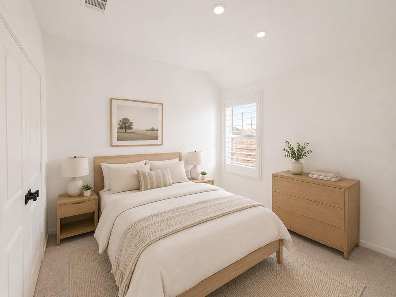 Virtually Staged- Bedroom