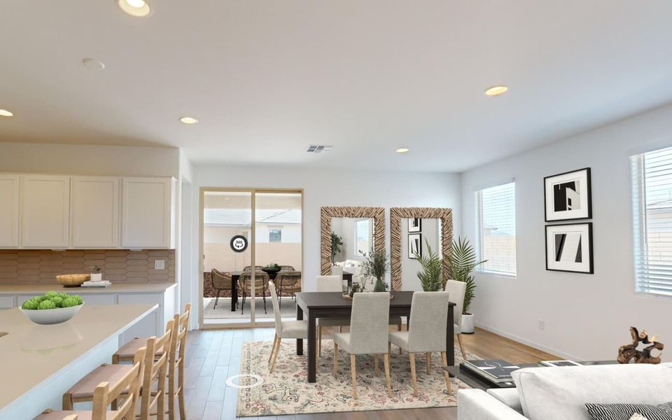 Furnished interior view inside a new home in Alamar, Avondale (Image 7).