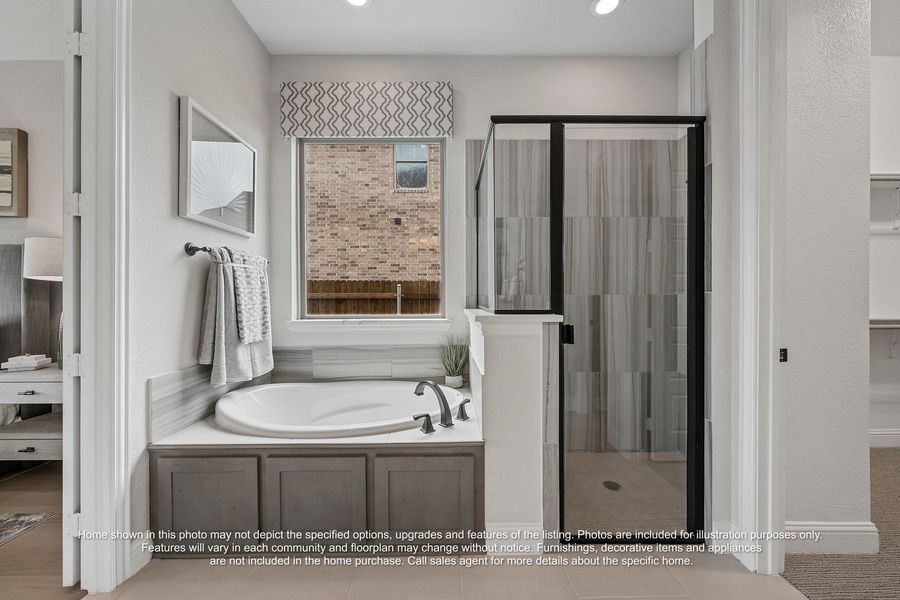 Furnished interior view inside a new home in Serenity Estates, Lorena (Image 8).