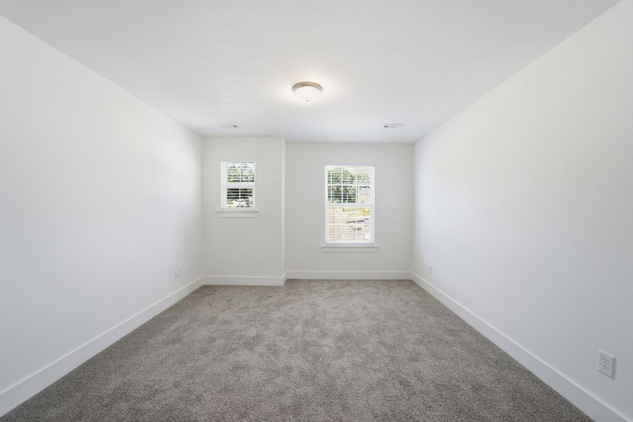 Spacious, unfurnished interior of a new home in Brush Creek, Fairview (Image 63). Spacious, unfurnished interior of a new home in Brush Creek, Fairview (Image 63).