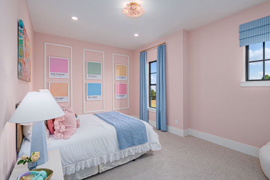 Representative furnished interior of a home built from the Montecito by Landon Homes in Fields - Brookside North, Frisco (Image 6).