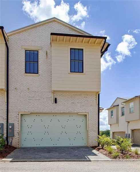 Front exterior of a new home in Trilith, Fayetteville, GA, highlighting curb appeal (Image 23).