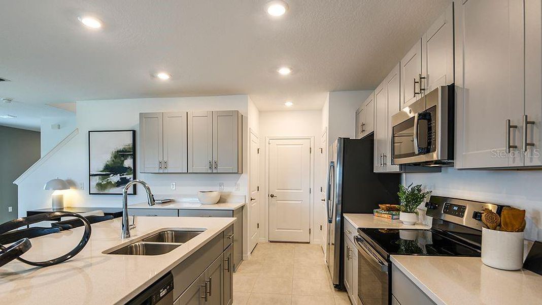 Furnished interior view inside a new home in Marion Creek, Haines City (Image 7).