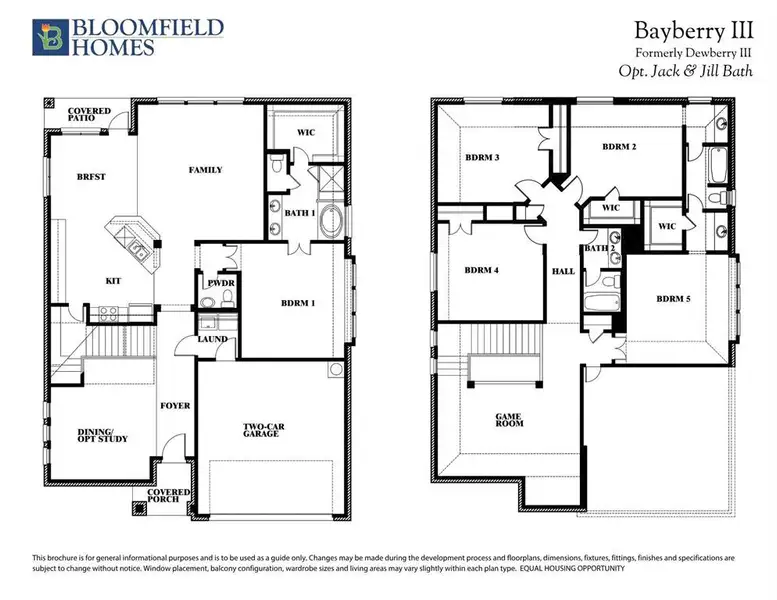2D floor plan layout of this home in Parks of Aledo, Aledo, TX (Image 3).