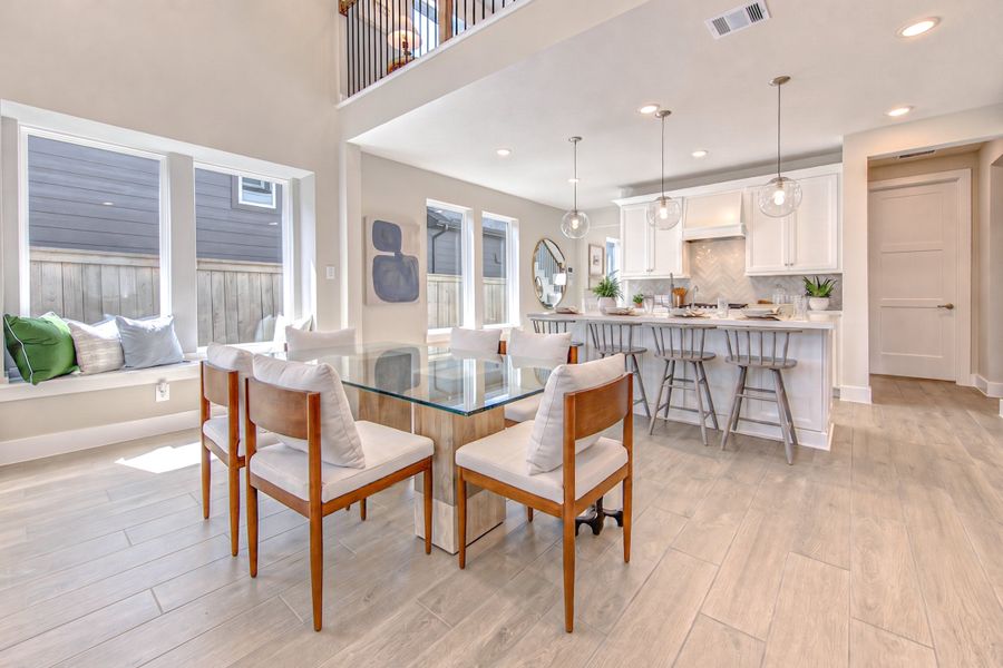 Representative furnished interior of a home built from the Somerset by Beazer Homes in Jubilee, Hockley (Image 8).