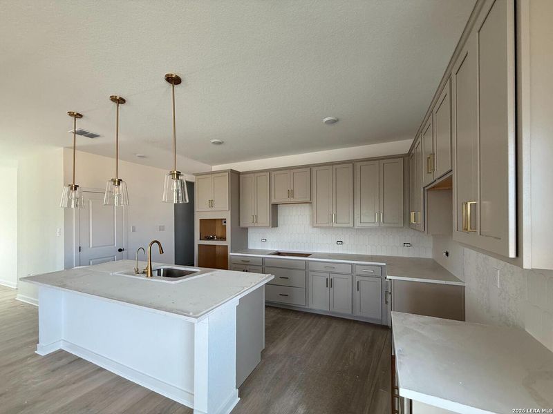 Furnished interior view inside a new home in The Wilder, Adkins (Image 6).