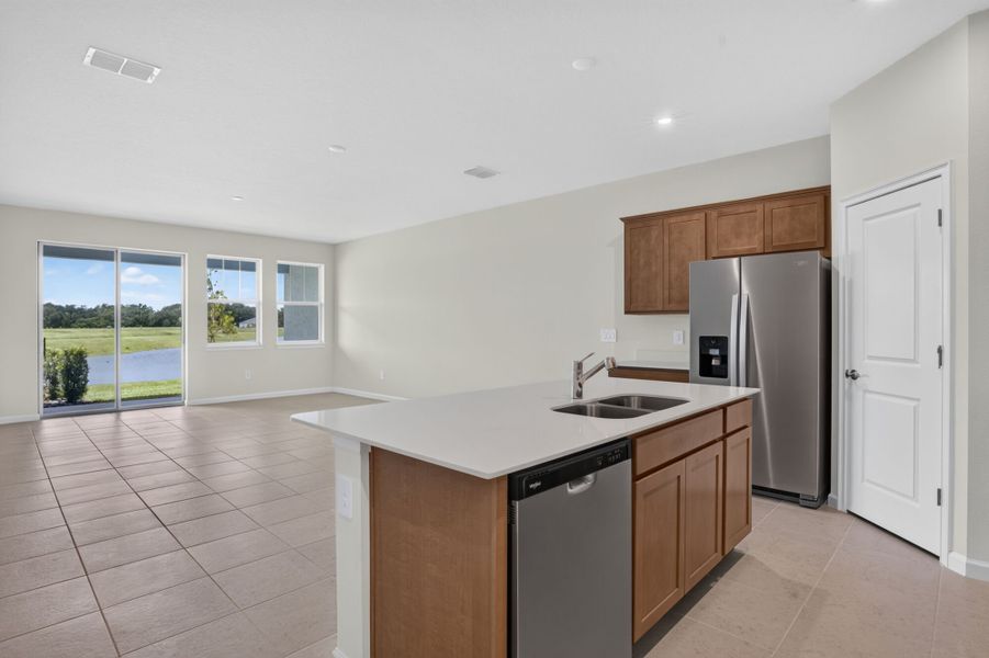 Furnished interior view inside a new home in Crosswind Ranch, Parrish (Image 4).