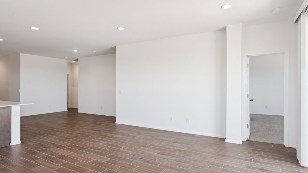 Representative unfurnished interior of a home built from the Hayden by D.R. Horton in Elena Trails, Maricopa (Image 18). Representative unfurnished interior of a home built from the Hayden by D.R. Horton in Elena Trails, Maricopa (Image 18).