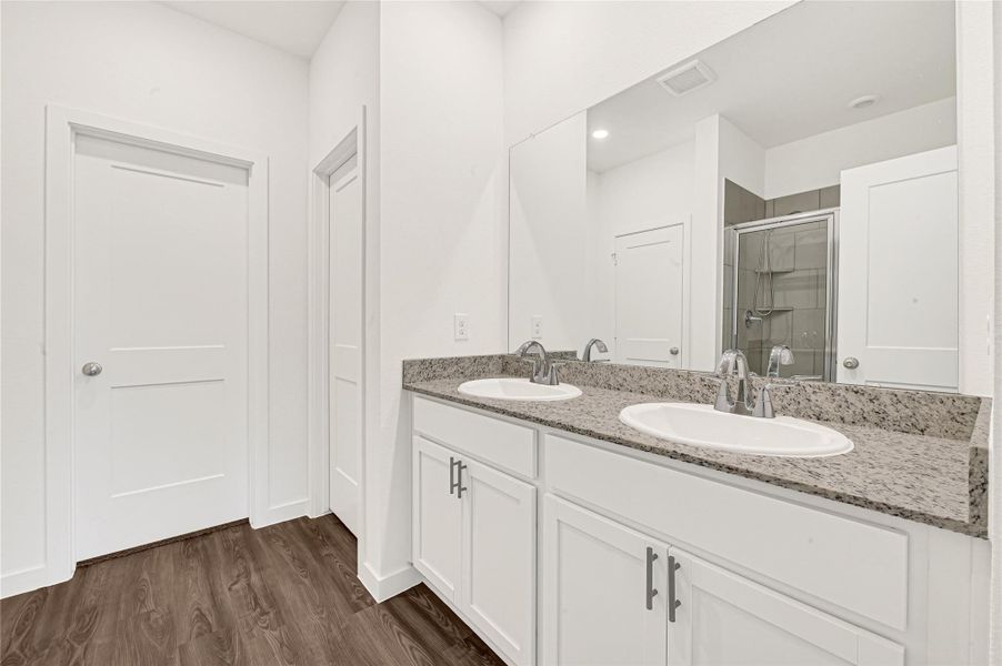 Furnished interior view inside a new home in Laurel Farms, Brookshire (Image 11).