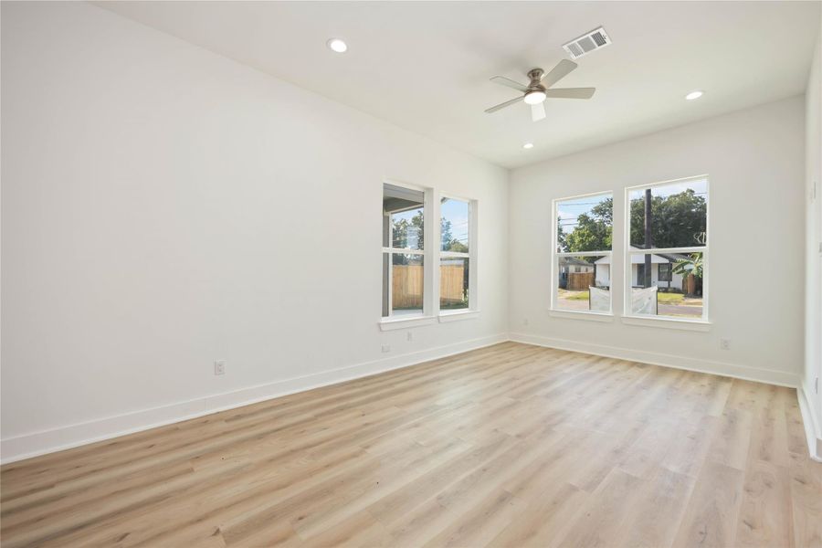 Spacious, unfurnished interior of a new home in , Houston (Image 18). Spacious, unfurnished interior of a new home in , Houston (Image 18).