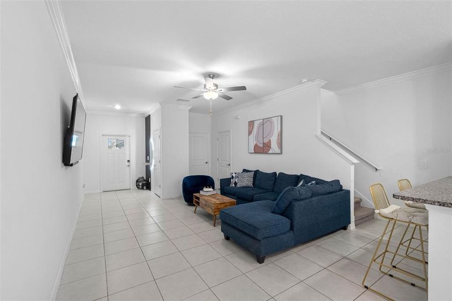 Furnished interior view inside a new home in , Zephyrhills (Image 8).