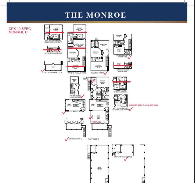 2D floor plan layout of this home in Central Park, Charleston, SC (Image 4).