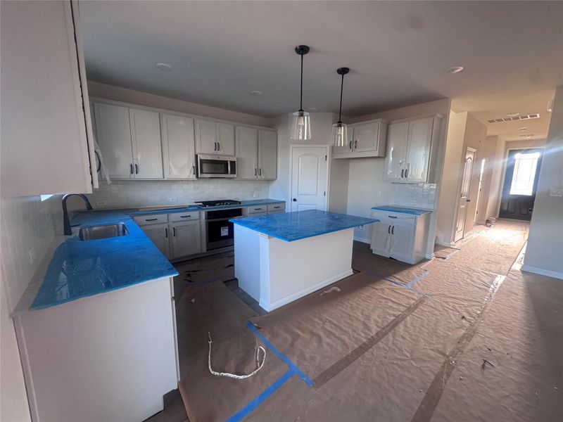 In-progress construction of a new home in Rolling Glen, Hutto, TX (Image 26).