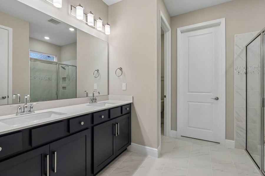 Furnished interior view inside a new home in Legends Preserve - Signature Series, Daytona Beach (Image 5).