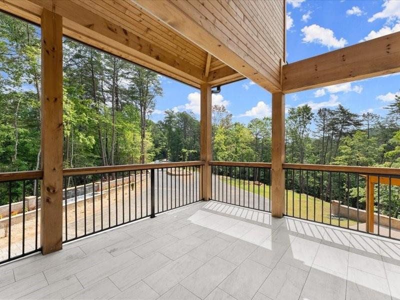 Exterior details and patio area of a home in , Dahlonega (Image 49).