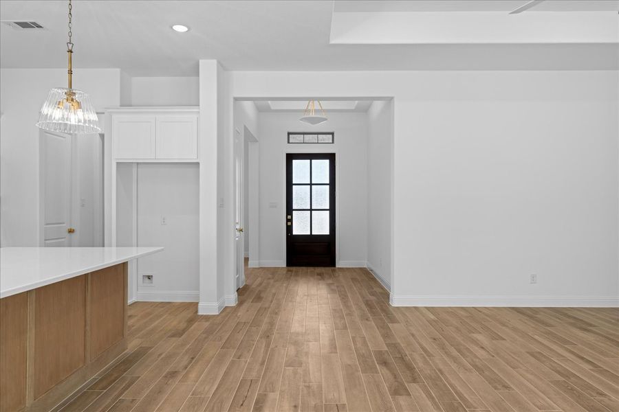 Spacious, unfurnished interior of a new home in Brooks Meadow, Weatherford (Image 43). Spacious, unfurnished interior of a new home in Brooks Meadow, Weatherford (Image 43).