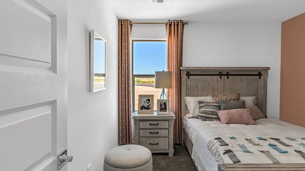 Furnished interior view inside a new home in Blackhawk, Tucson (Image 44). Furnished interior view inside a new home in Blackhawk, Tucson (Image 44).