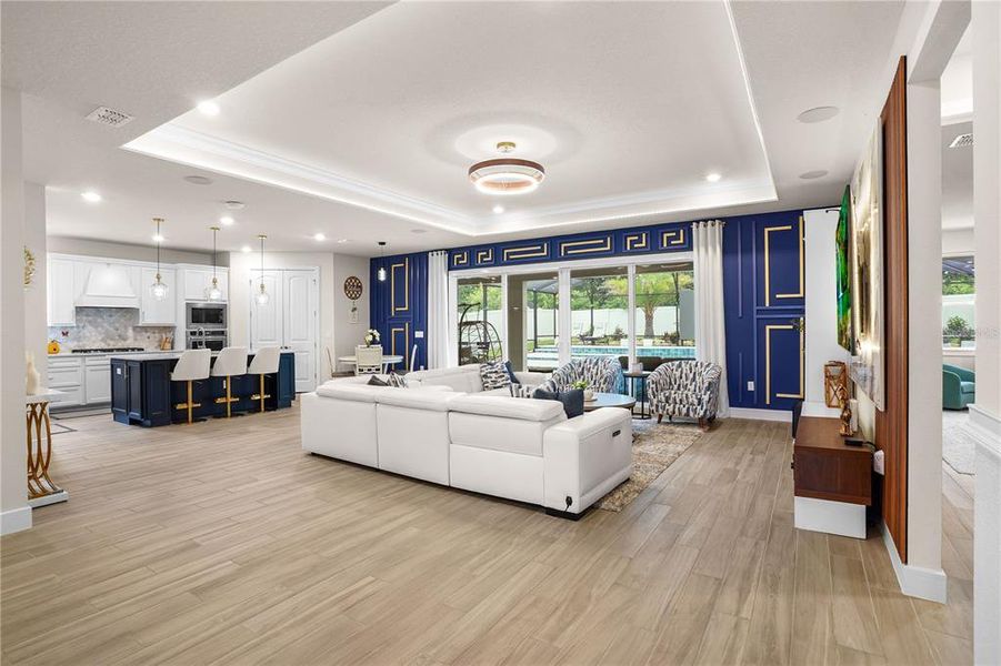 Furnished interior view inside a new home in Winding Meadows, Apopka (Image 8).