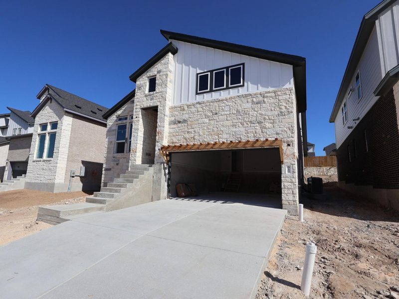 In-progress construction of a new home in Cedar Brook, Leander, TX (Image 11).