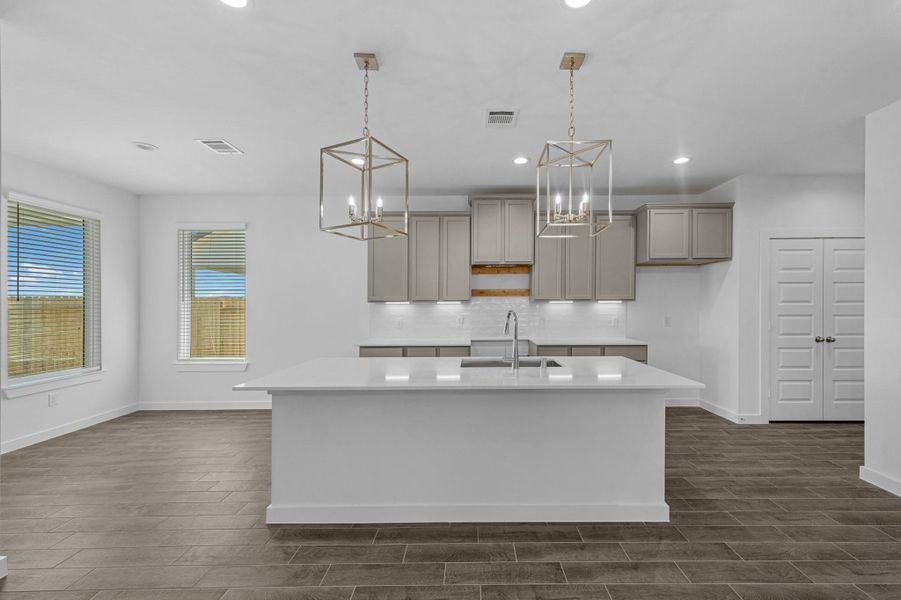 Furnished interior view inside a new home in Huntington Place, Rosharon (Image 9).