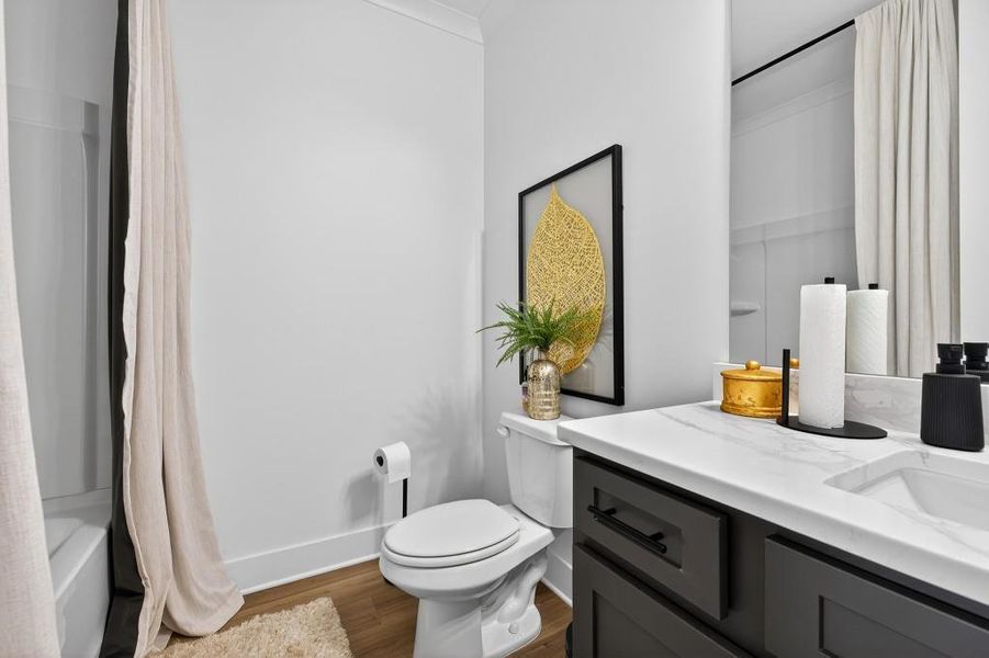 Furnished interior view inside a new home in , Good Hope (Image 57).