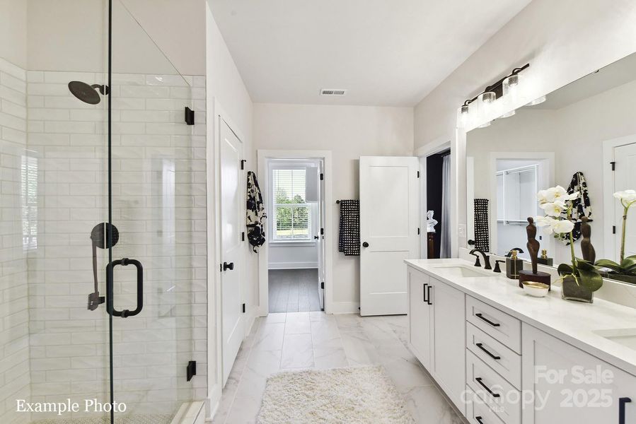 Furnished interior view inside a new home in Endhaven Terraces, Charlotte (Image 3).