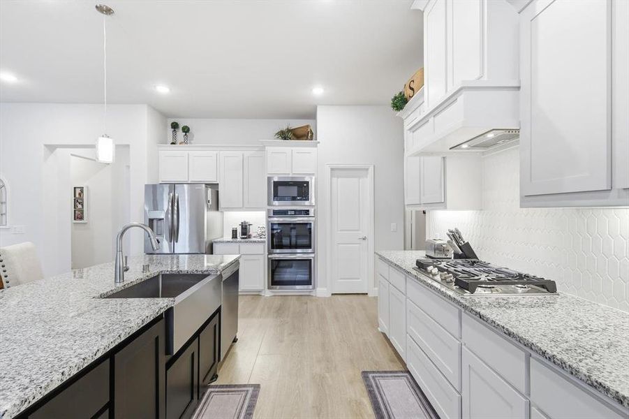 Furnished interior view inside a new home in , Midlothian (Image 6).