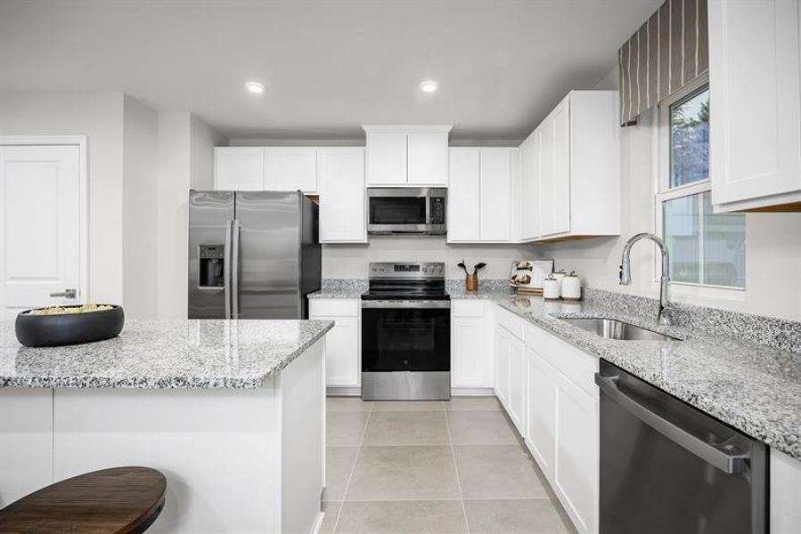 Furnished interior view inside a new home in Terra Lago Townhomes, Indiantown (Image 14).