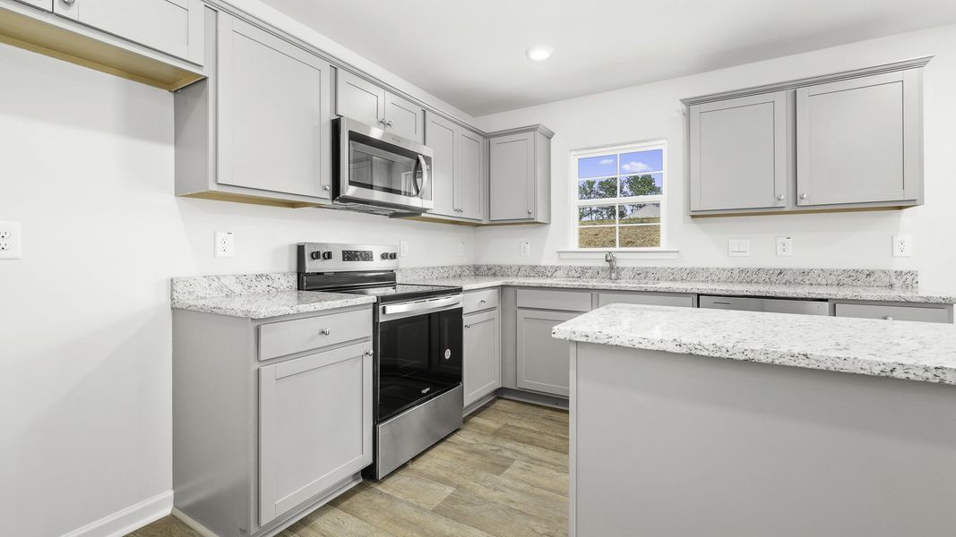 Furnished interior view inside a new home in English Farm, Archdale (Image 6).