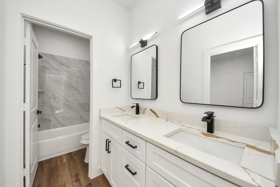 Furnished interior view inside a new home in , Montgomery (Image 8).