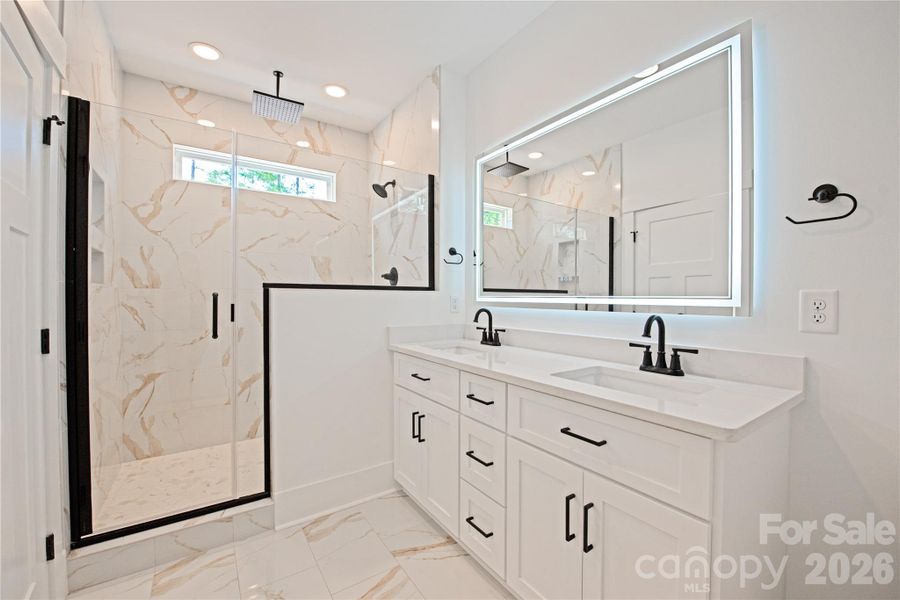 Furnished interior view inside a new home in , Concord (Image 11).