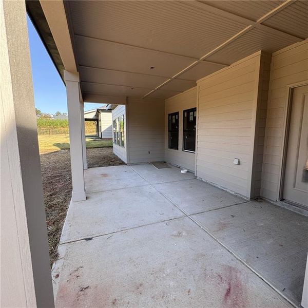In-progress construction of a new home in , Greensboro, GA (Image 4).