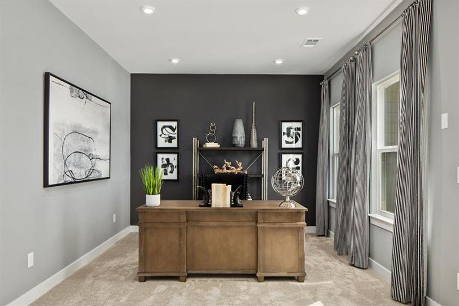 Furnished interior view inside a new home in Indigo Bay, Myrtle Beach (Image 6).