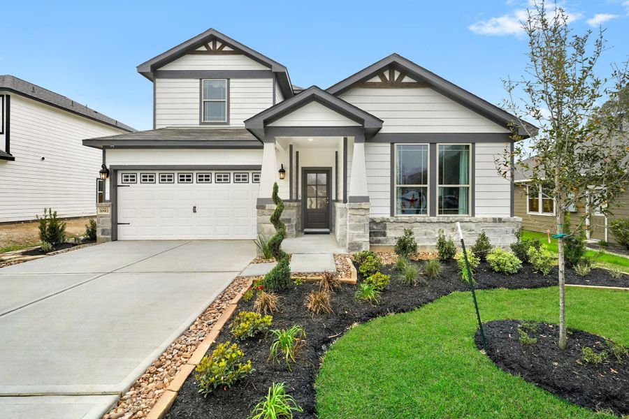 Liberty Estates Model Home - San Jacinto - Elevation C - Front Exterior