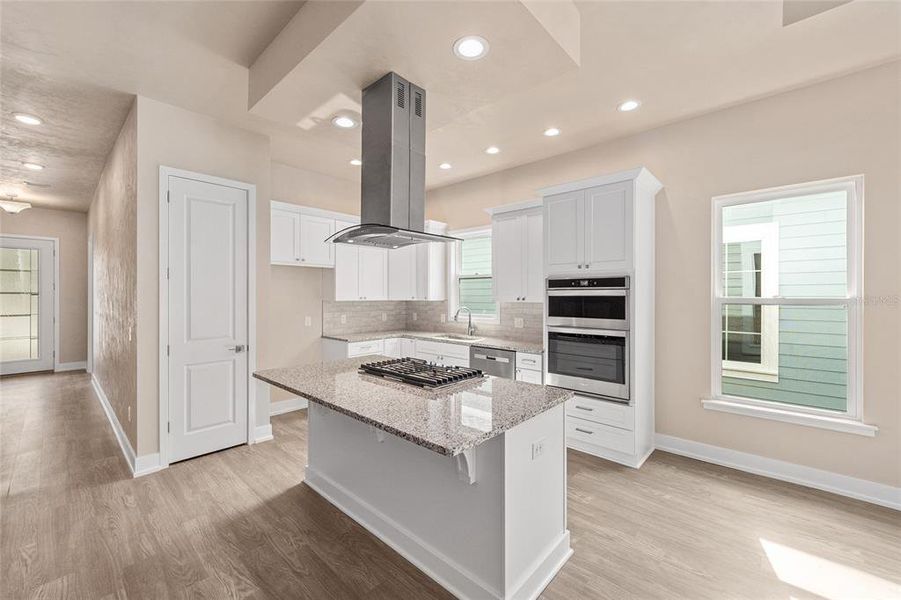 Furnished interior view inside a new home in Fairway Pointe at West End, Newberry (Image 7).