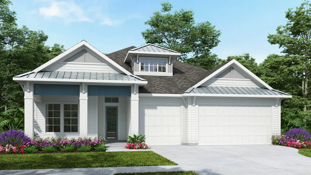 Representative exterior photo of a completed home built from the 2659J by Perry Homes in Hyland Trail, Green Cove Springs, FL (Image 2). Representative exterior photo of a completed home built from the 2659J by Perry Homes in Hyland Trail, Green Cove Springs, FL (Image 2).