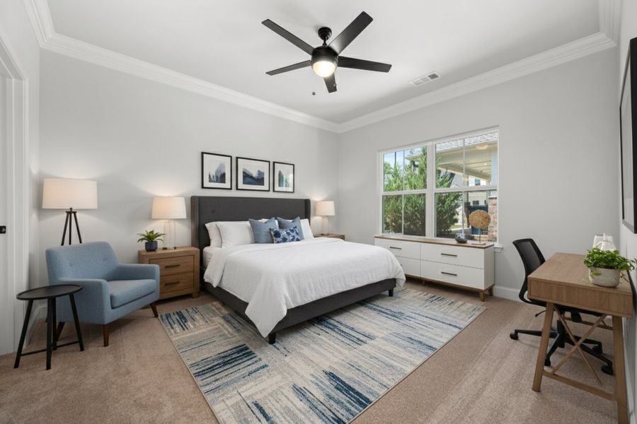 Furnished interior view inside a new home in Saddlebrook, Murfreesboro (Image 7).