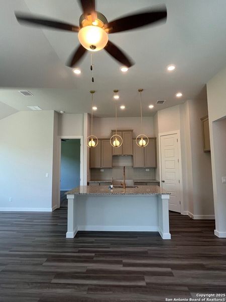 Furnished interior view inside a new home in The Meadows at Hunters Ranch, San Antonio (Image 4). Furnished interior view inside a new home in The Meadows at Hunters Ranch, San Antonio (Image 4).